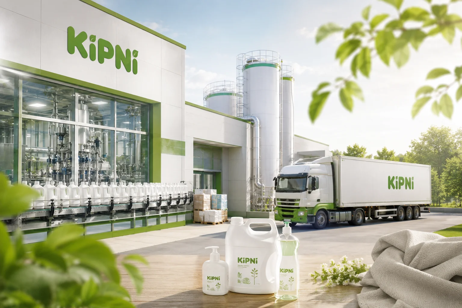 Производственный комплекс KIPNI и логистика